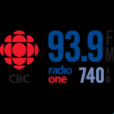 Radio CBC Radio One Edmonton 740